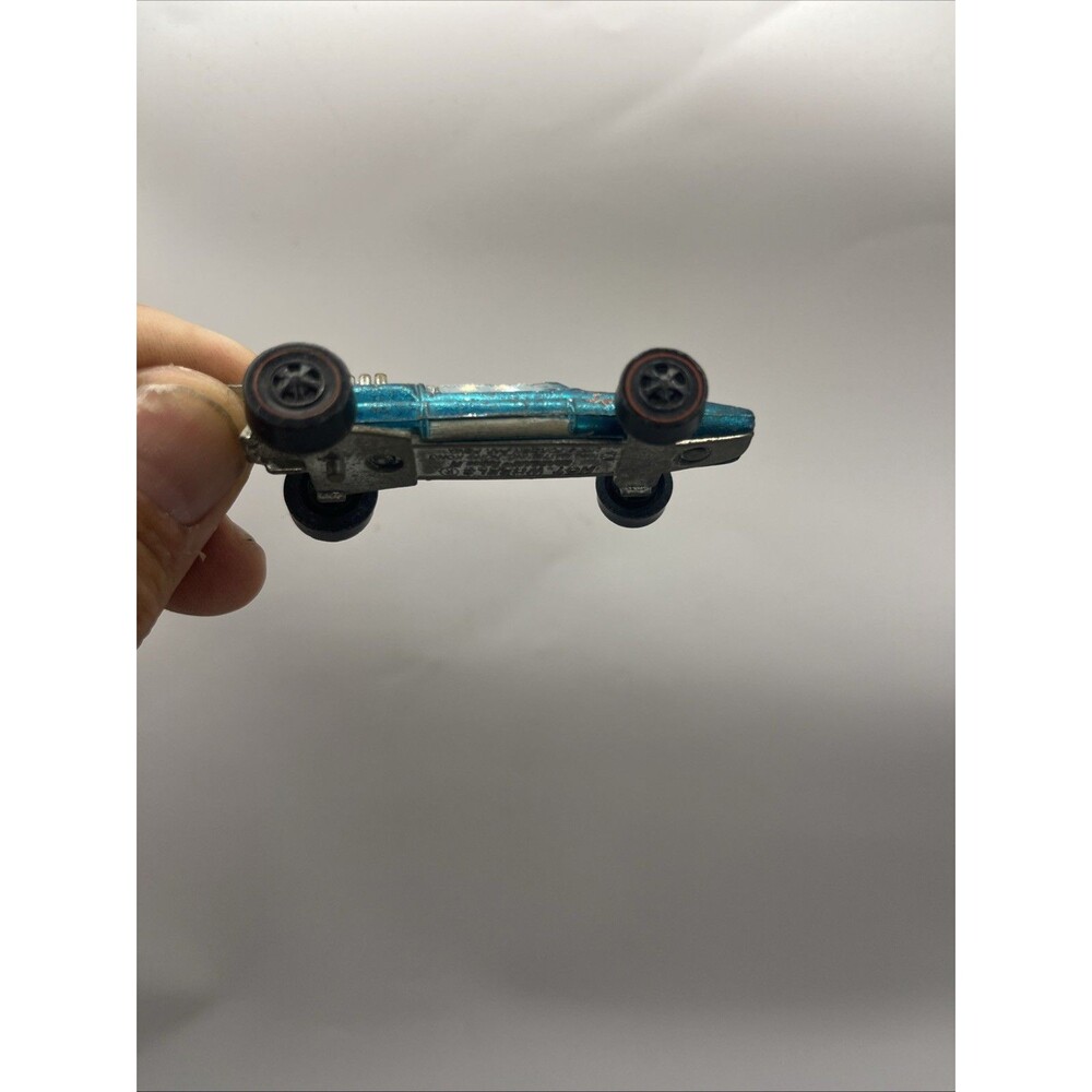 1969 Hot Wheels Redlines Aqua Blue Brabham Repco F1 (f5)